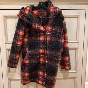 Soft and Cozy Jacket Carre Noir